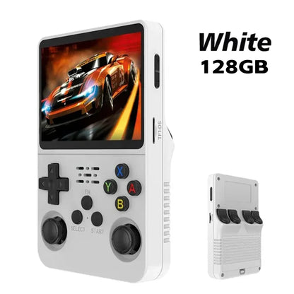 Retro Handheld Game Console 3.5-inch IPS Screen 64GB 15,000 Classic Games Linux Portable