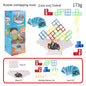Tetra Tower Balance Stacking Game - Family & Party Building Puzzle for Kids and Adults