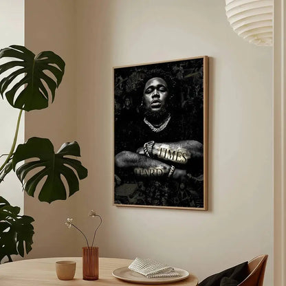 Rapper Rod Wave Last Lap Poster HD Art Sticky Wall Waterproof Home Living Room Bar Decoration