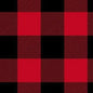 Red Buffalo Plaid Cotton Wideback Fabric per yard