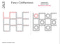 1707 Fancy Cobblestone Combo Pantograph & Block