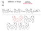 1711 Ribbons Of Hope Combo Pantograph