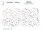 1712 Summer Fishing Combo Pantograph W/Block