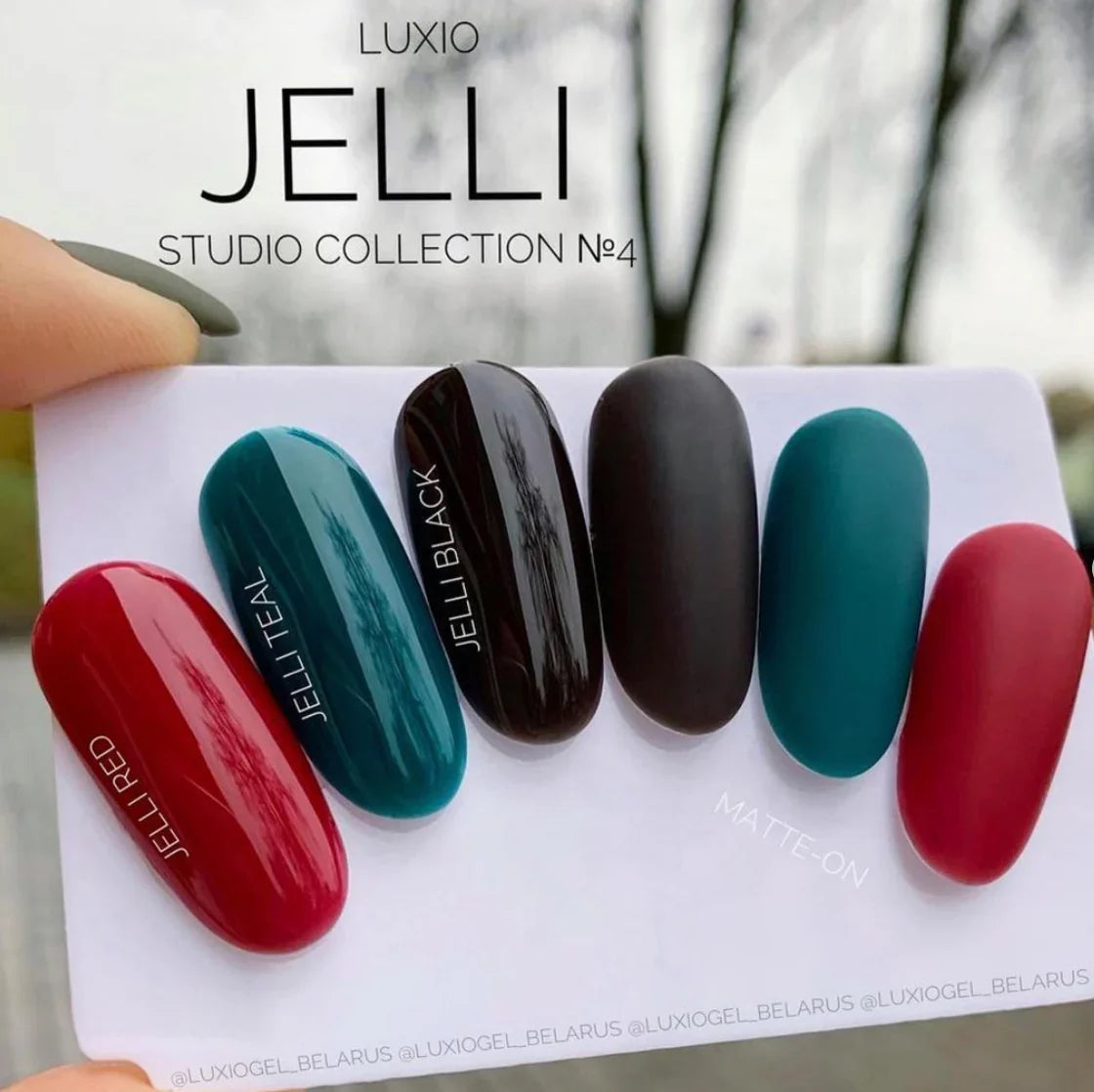 Luxio -  Gel Polish Jelli Black, 15ml