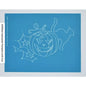 40066 Halloween Pumpkin with Cat 6 3/4" by 9" Stencil