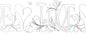 277 Love Border Pantograph by Linda V. Taylor