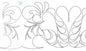 278 Lovely Hearts Pantograph by Linda V. Taylor