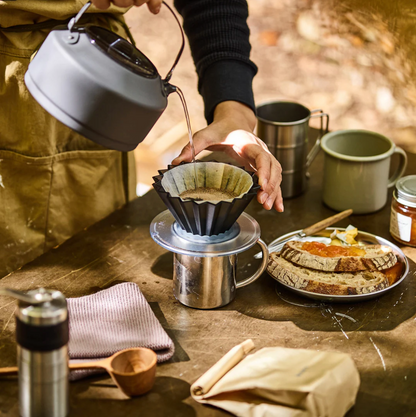 Origami - Pour Over Coffee Dripper - Air - Matte Beige