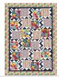 QT Fabrics - Floral Art Walk Mingle Pattern