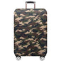 Washable Stretch Luggage Cover - Suitcase Protector for 18–32 Inch (45–81 cm) Suitcases | Geometric Print Travel Accessory