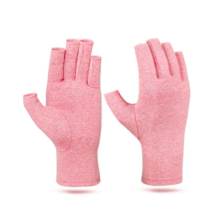 Fingerless Compression Gloves 1 Pair – Wrist Support for Hand Pain, Arthritis & Carpal Tunnel