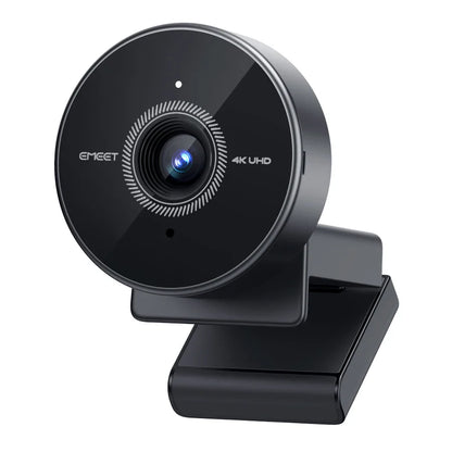 4K UHD USB Webcam with Built-In Microphone — 1080P/60fps HD Mini Camera for PC, Laptop & Desktop