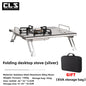 Folding IGT Camping Table — Lightweight Aluminum Roll-Up Backpack Table with Adjustable Legs for BBQ & Outdoor (95×45×38–55 cm / 37.4×17.7×15–21.7 in)
