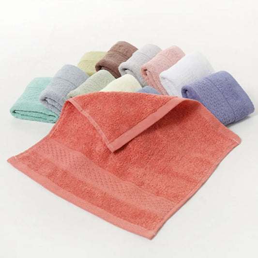Cotton Antibacterial Absorbent Face & Body Wash Cloth - Square 34 x 34 cm (13.4 x 13.4 in)