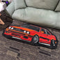 VIKAMA Japanese Shaped Trend Car Carpet Bedroom Living Room Carpet Children's Room Bedside Decorative Cushion