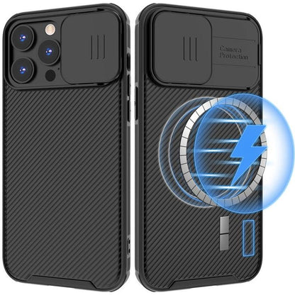 STEVVEX Sliding Camera Lens Cover iPhone Case - Magnetic Wireless Charging, Ultra-Thin, Full Coverage, iPhone 12 & 13 Series