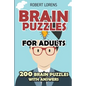 Brain Puzzles for Adults: Area Division Puzzles - 200 Brain Puzzles with Answers - Paperback