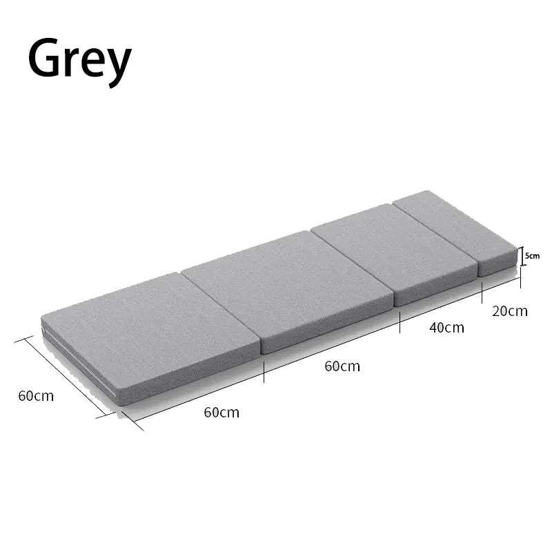 Car Mattress Camping Bed Folding Bed Travel Sleeping Pad Office Rest