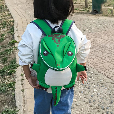 Dinosaur Kids Backpack Waterproof Oxford Nylon School Bag for Kindergarten — 30 x 21 cm (11.8 x 8.3 in)