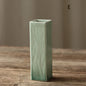 Simple Ceramic Porcelain Vase for Hydroponic Plants — Minimalist Small Vase for Living Room & Dining Table Decor