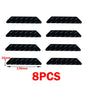 Non-Slip Rug Corner Pads - Reusable Washable PU Carpet Grippers Anti-Curling Adhesive for Rugs & Mats