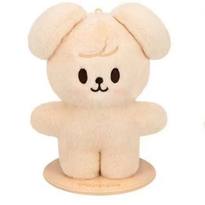 Plush Pilot Doll Magnetic Keychain - Backpack Charm & Kids Toy