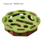 Interactive Cat Puzzle Toy Felt Maze Tunnel with Bell Ball Indoor Cat Enrichment Toy