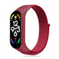 Nylon Loop Replacement Strap for Smart Fitness Tracker – Soft Adjustable Breathable Woven Wristband