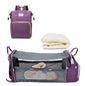 3 in 1 Diaper Bag Backpack with Foldable Baby Bed & USB