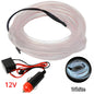 Car Interior LED Strip Light 1/2/3/5M – Flexible Neon Rope USB & 12V Ambient Door Dashboard Lighting