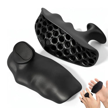 Anti-Slip Finger Grip Strengthener Portable Breathable Silicone Hand Exerciser for Dumbbell & Weight Training