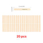 Pure Cotton Candle Wicks 100-Pack with Metal Wick Brackets & Silicone Punch Awl DIY Candle Making Kit