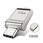 USB 3.2 Type-C Dual-Use Flash Drive Metal OTG USB-C/USB-A Thumb Drive 128GB–2TB High-Speed