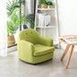 Kids Cartoon Sofa Chair — Children's Toddler Armchair & Learning Stool, Wooden Frame with High-Elastic Foam (22 x 21 x 19.7 in | 56 x 54 x 50 cm)
