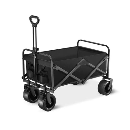 Camping Cart Foldable Trolley Outdoor Picnic Portable Hand-Pull Cart