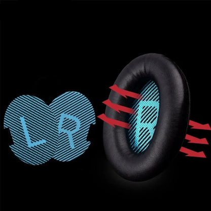 Replacement Ear Pads for Over-Ear Headphones – Memory Foam PU Leather Ear Cushions, 1 Pair