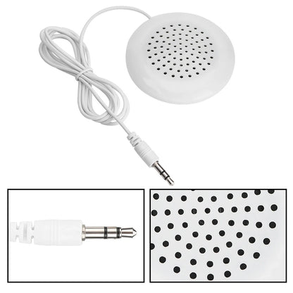 DIY Pillow Speaker 3.5mm Mini Stereo Portable Speaker for MP3, Phone, CD Players