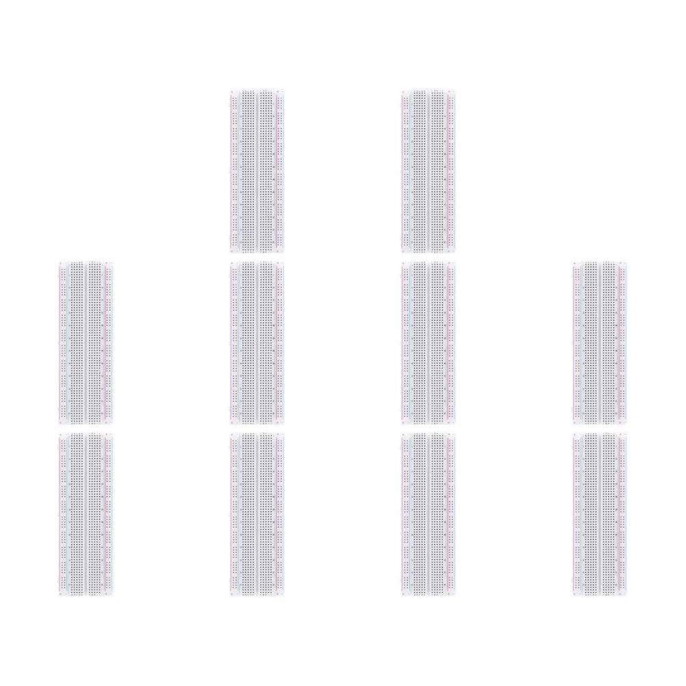 10-1PC MB-102 Prototype PCB Solderless Breadboard Solderless Breadboard Protoboard Circuit PCB DIY Kits