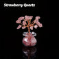 Amethyst Crystal Gravel Tree: Handmade Copper Wire, Healing Stones, Miniature Home Decoration meditation  decoracion