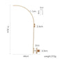 Wooden Baby Rattle Crib Mobile Holder for Newborns