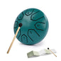 Mini Steel Tongue Drum 4-inch (10 cm) 8-Note Portable Rain Drum for Adults & Kids