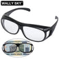 2X Presbyopic Reading Magnifier Glasses - Lightweight Magnifying Eyeglasses for Elderly Reading Books, Newspapers & Maps