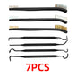 3/4/7-Pack Double-Ended Hook & Wire Brush Set – Reusable Cleaning & Polishing Brushes for Car, Home & DIY
