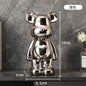 Love Bear Decoration Ceramic Crafts Wine Cabinet European Style The Little  Cartoon  Statue Kawaii Cartoon Figure Office Book Shelf Ornament Home Decorations 400% Bears Figurines
