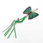 Interactive Cat Feather Toy Refill Kit – Feather Birds, Faux Worm & Foam Ball with Bell for Kittens