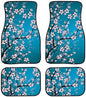 Great Wave Off Kanagawa 4-Piece All-Weather Car Floor Mats - Universal Fit for SUVs, Sedans, Trucks