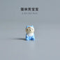 Cute Cat Wedding Zakka Figurine Bride Baby Stroller Resin Model Miniatures Model Cake Ornaments Decor Crafts Desktop Accessories