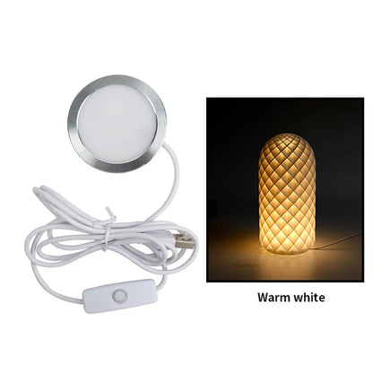LED Lamp Kit for 3D Printers — DIY Light Parts (No 3D-Printed Components Included)