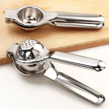 Stainless Steel Lemon Squeezer Manual Citrus Press - Handheld Lemon & Orange Juicer 8.3 x 2.6 in (21 x 6.5 cm)
