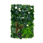 1pc Grass Wall Panels,3D Mixed Grass Wall Backdrop,Greenery Wall Panels,Artificial Hedge Grass Wall Fence Privacy Screen